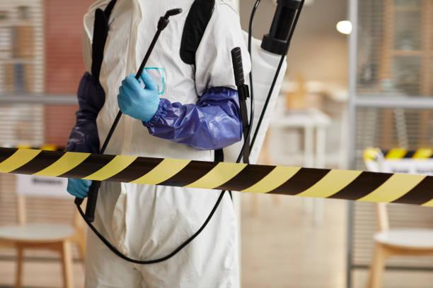 Professional Sewage Cleanup technician working in Arrington, TN